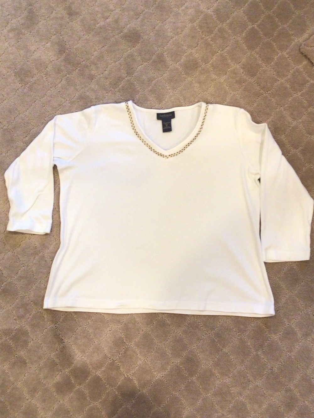V-neck Pullover blouse